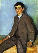 August Macke Farmboy from Tegernsee china oil painting artist